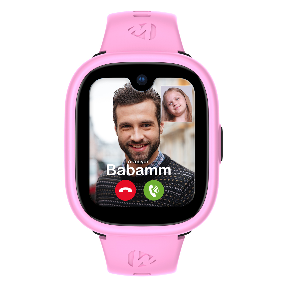 Wiky watch 5plus ak ll ocuk saati pembe wiky watch