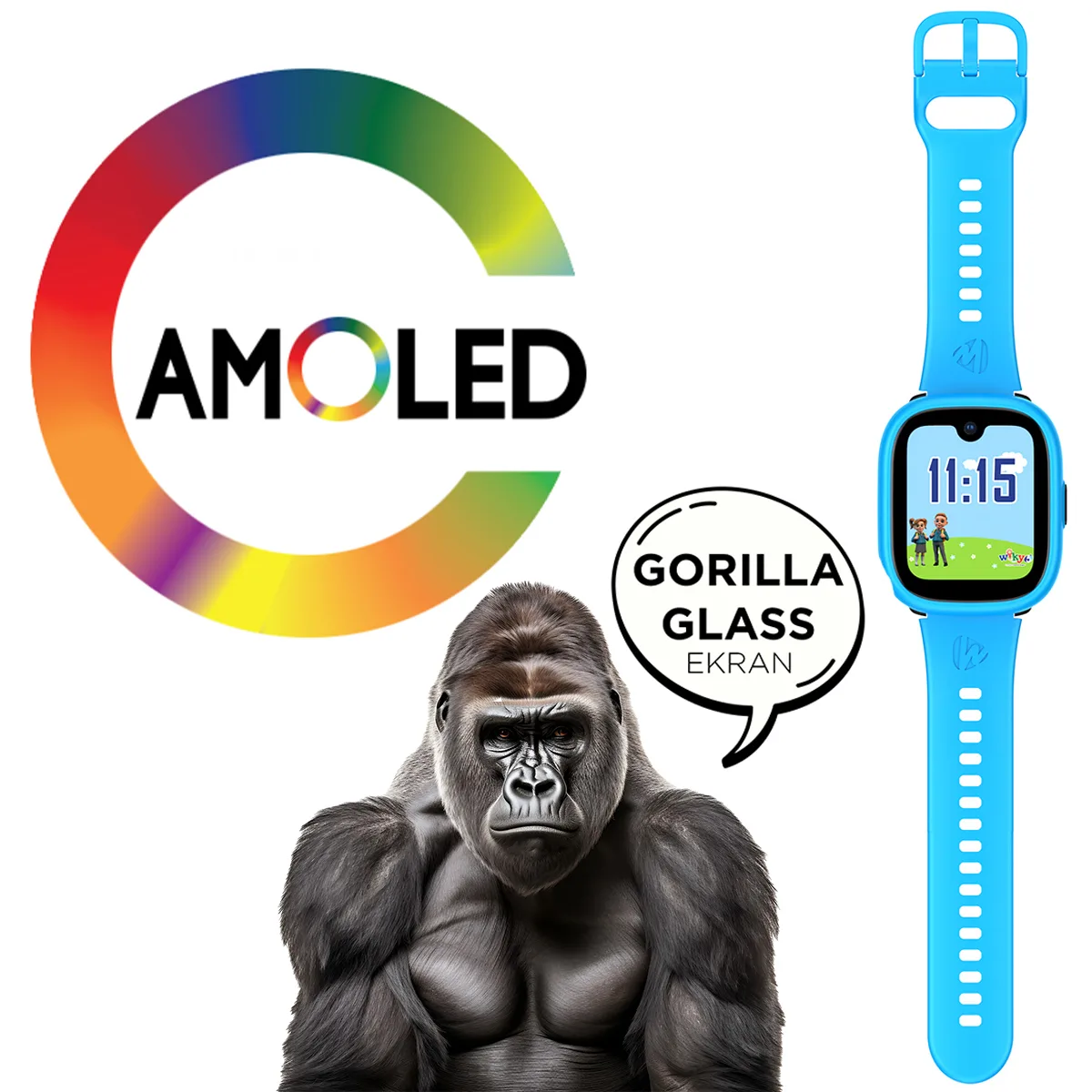 Akıllı Çocuk Saatlerinde Olması Gereken 7 Özellik 5 5plus mavi gorillaglass